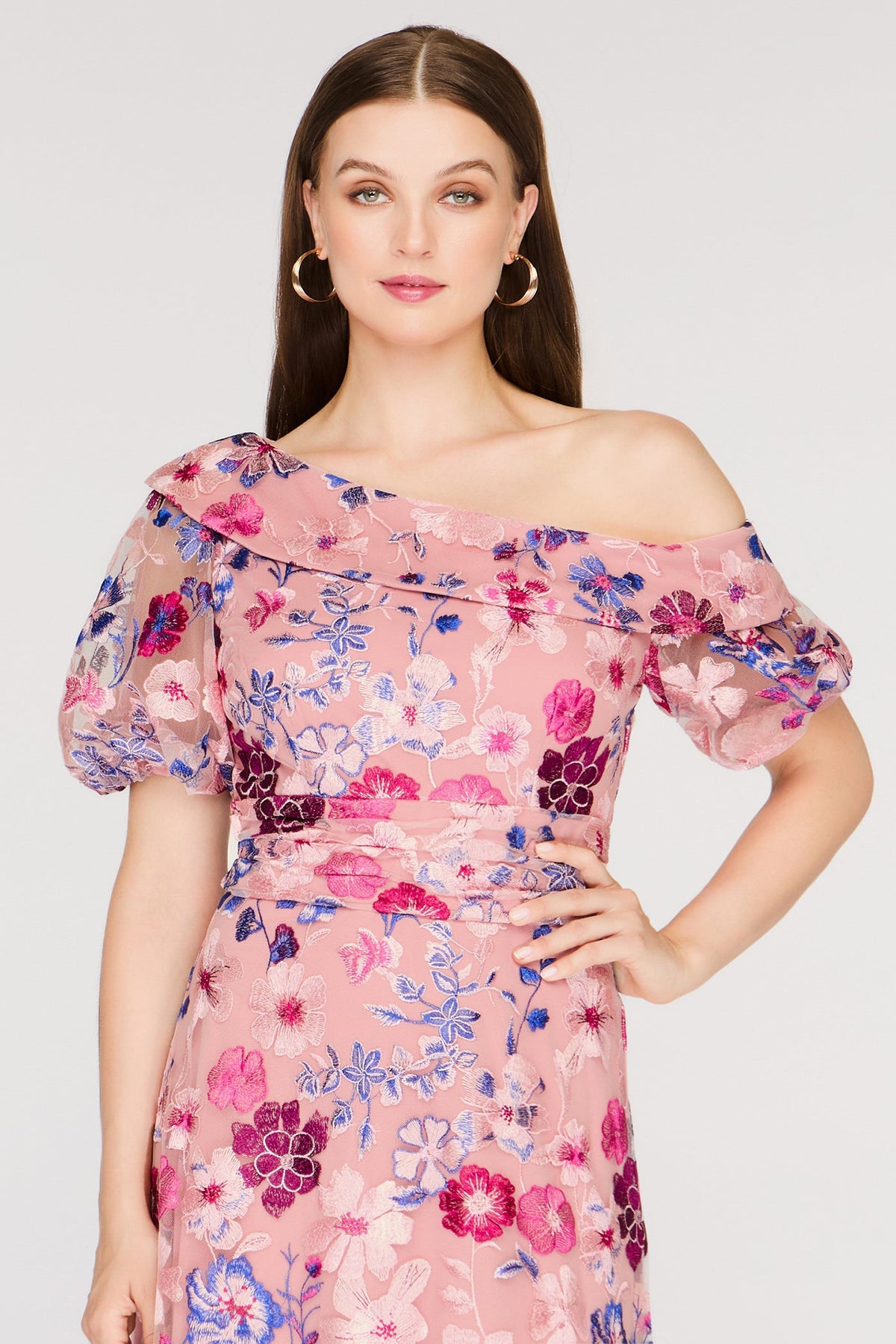 Marigold Floor Length Gown - JS Collections - Flyclothing LLC