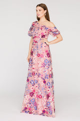 Marigold Floor Length Gown - JS Collections - Flyclothing LLC