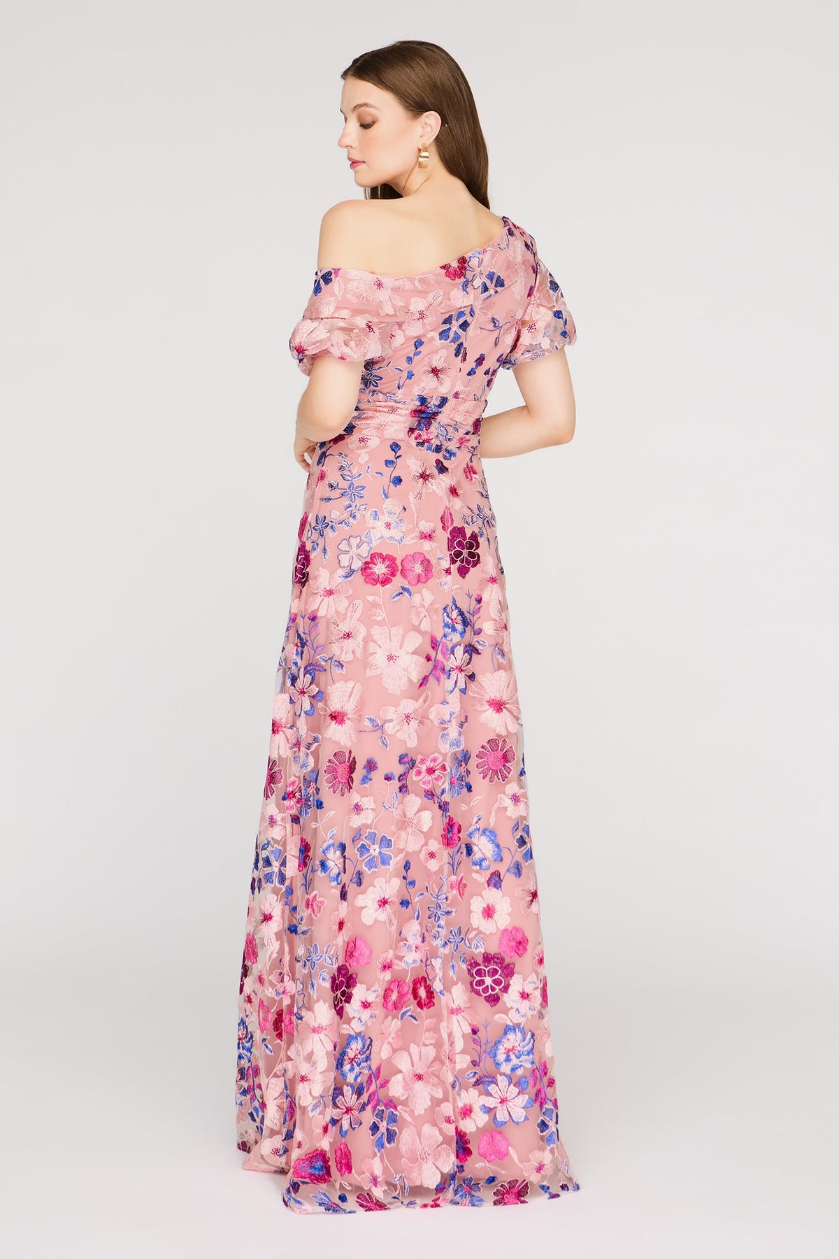 Marigold Floor Length Gown - JS Collections - Flyclothing LLC