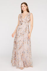 Lavinia A-Line Gown - JS Collections - Flyclothing LLC