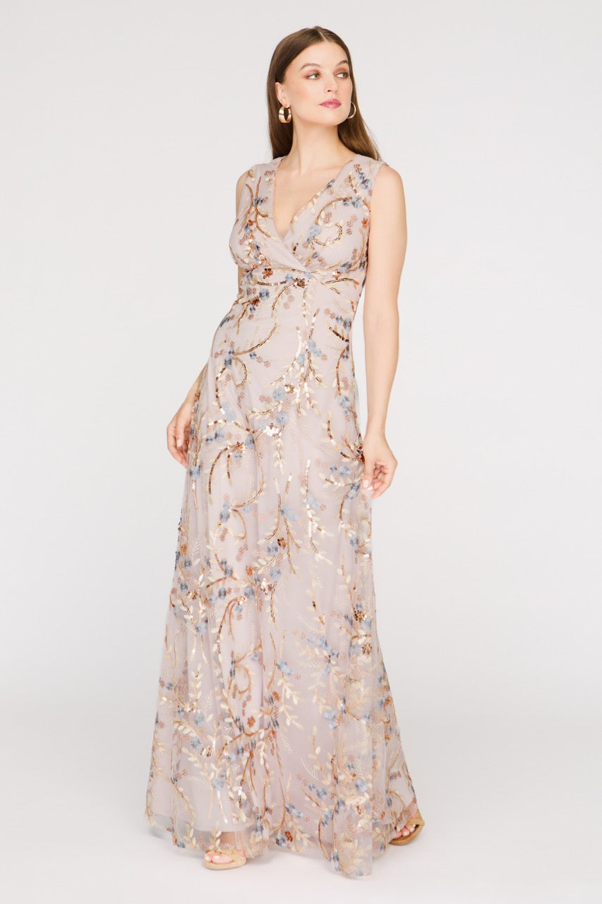Lavinia A-Line Gown - JS Collections - Flyclothing LLC