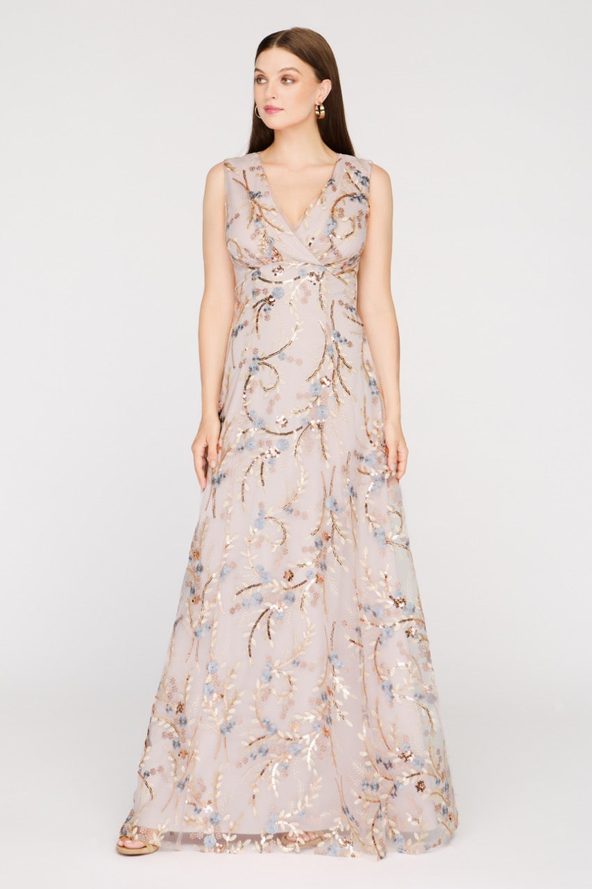 Lavinia A-Line Gown - JS Collections - Flyclothing LLC