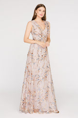 Lavinia A-Line Gown - JS Collections - Flyclothing LLC