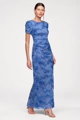 Oriana Short Sleeve Gown - JS Collections - Flyclothing LLC