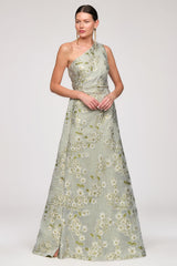 Gretchen One Shoulder Gown - JS Collections - Flyclothing LLC