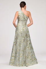 Gretchen One Shoulder Gown - JS Collections - Flyclothing LLC
