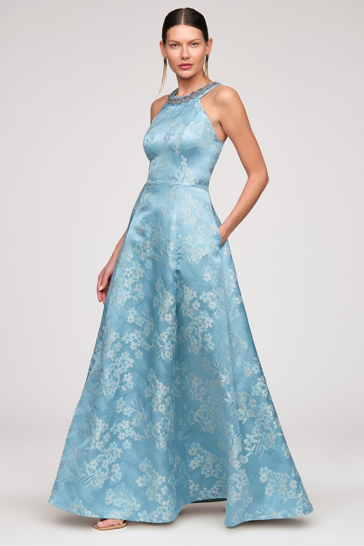 Donatella Halter Gown - JS Collections - Flyclothing LLC