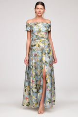 Carissa A Line Gown - JS Collections - Flyclothing LLC