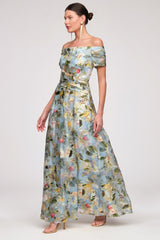Carissa A Line Gown - JS Collections - Flyclothing LLC