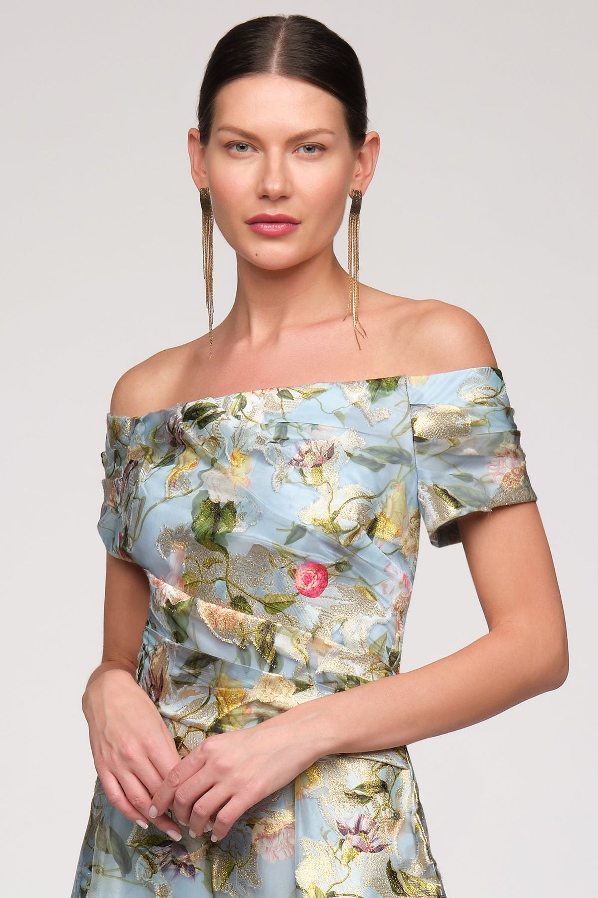Carissa A Line Gown - JS Collections - Flyclothing LLC