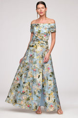 Carissa A Line Gown - JS Collections - Flyclothing LLC