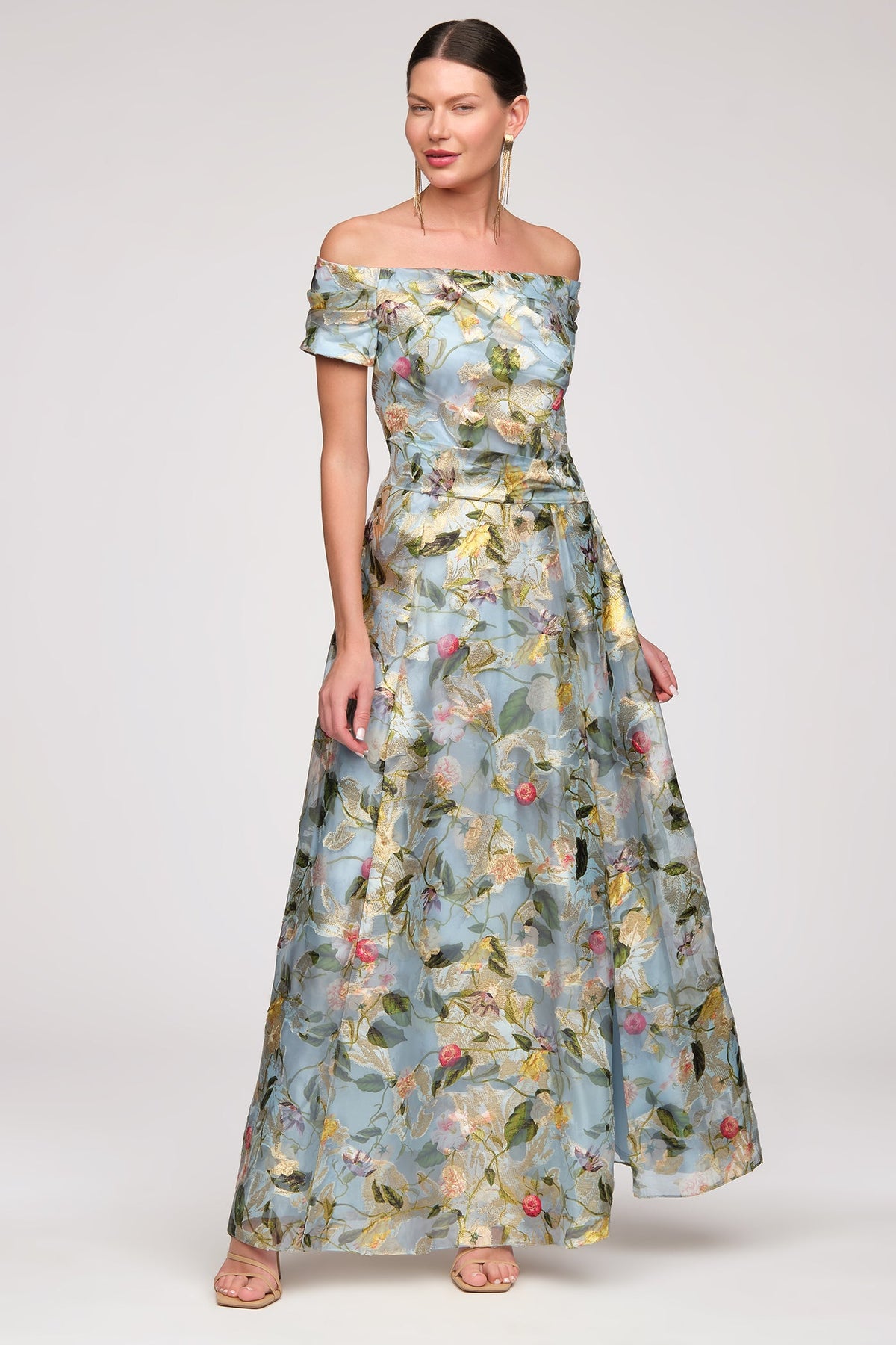 Carissa A Line Gown - JS Collections - Flyclothing LLC