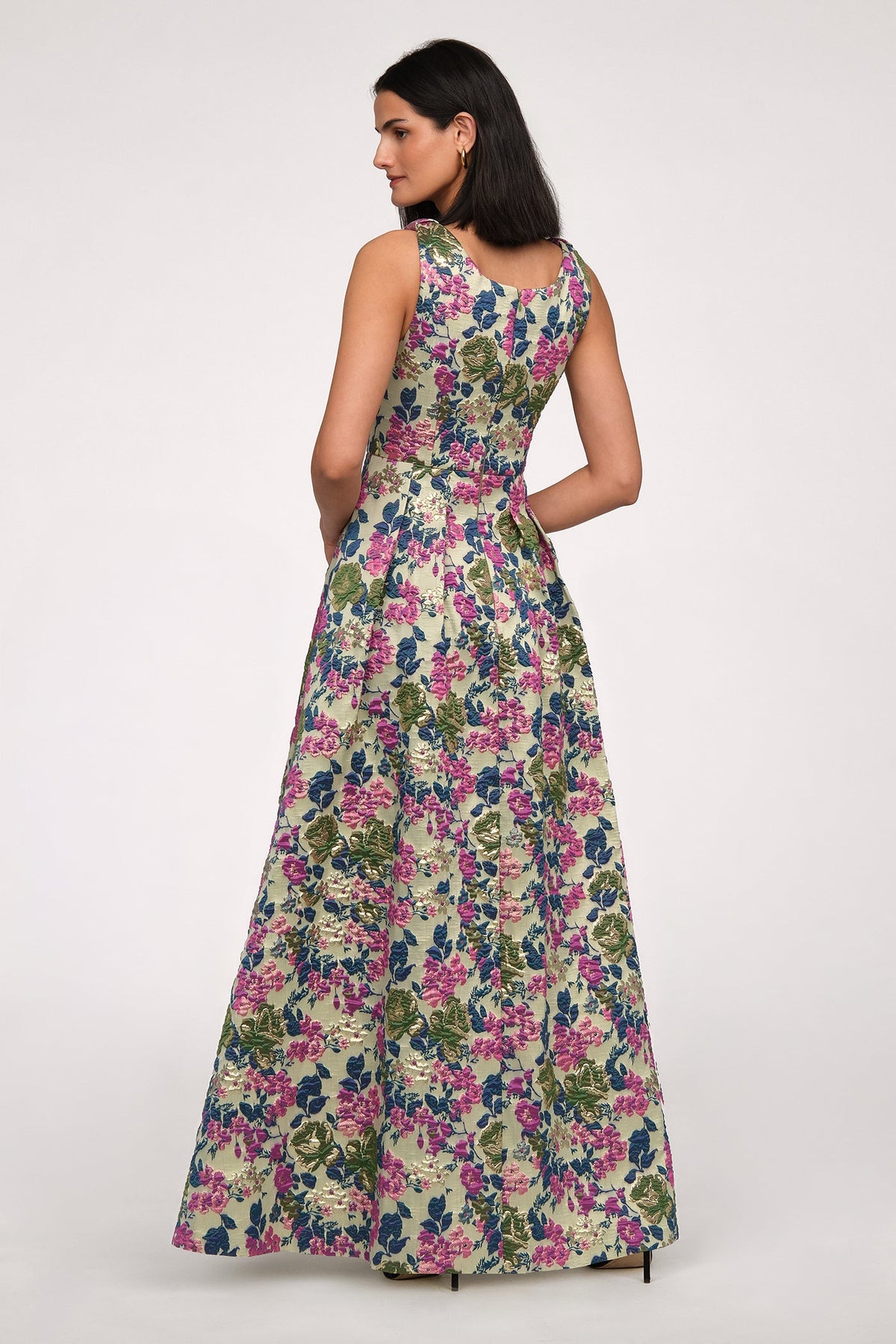 Madge V Neckline Gown - JS Collections - Flyclothing LLC
