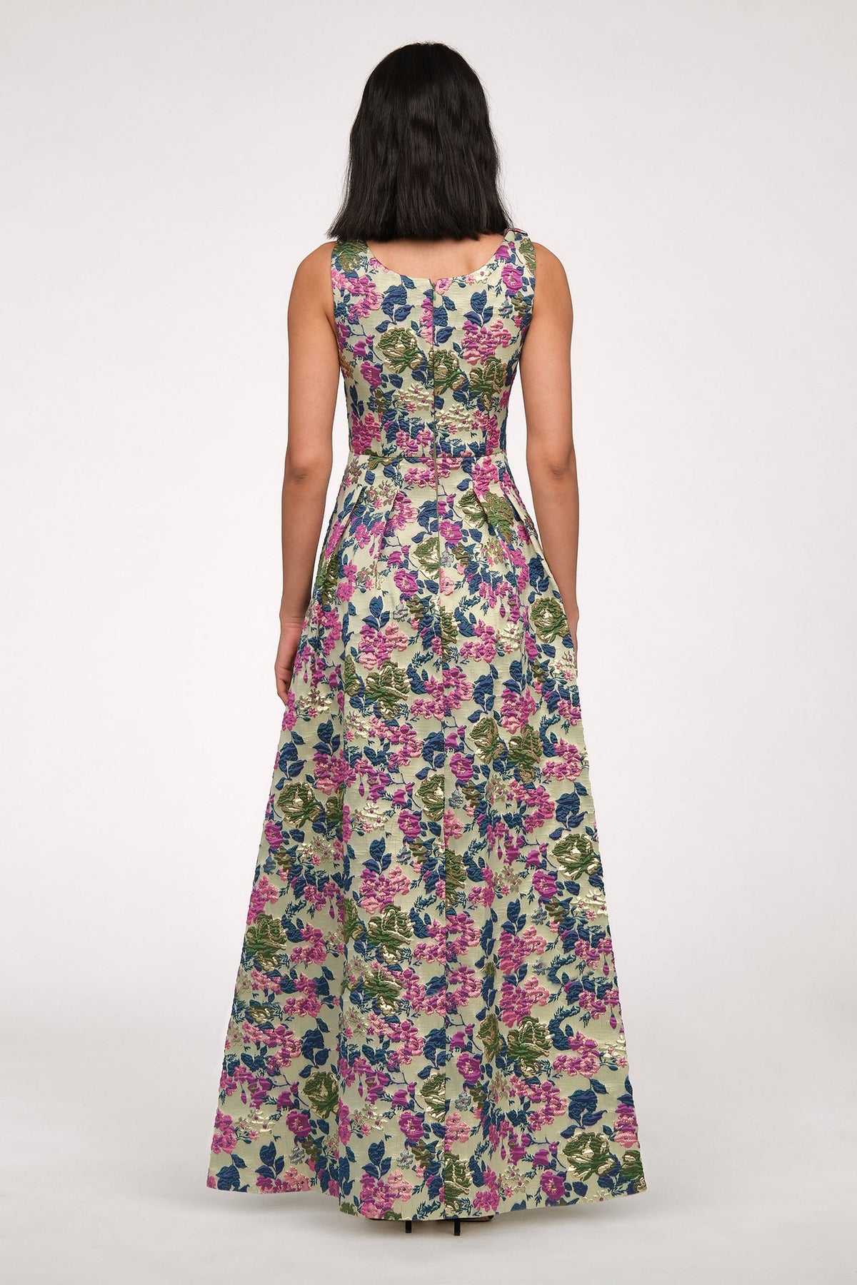 Madge V Neckline Gown - JS Collections - Flyclothing LLC