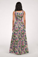 Madge V Neckline Gown - JS Collections - Flyclothing LLC
