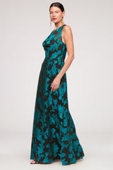 Melba Cowl Neckline Gown - JS Collections - Flyclothing LLC