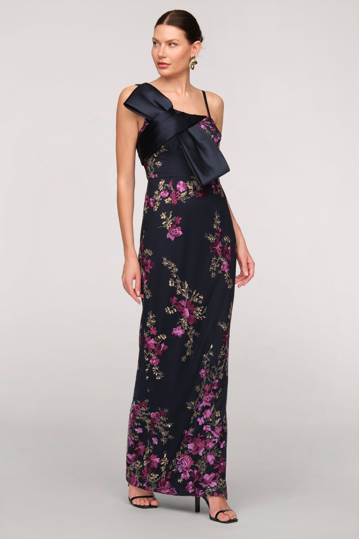 Piper Bow Detail Gown - JS Collections - Flyclothing LLC