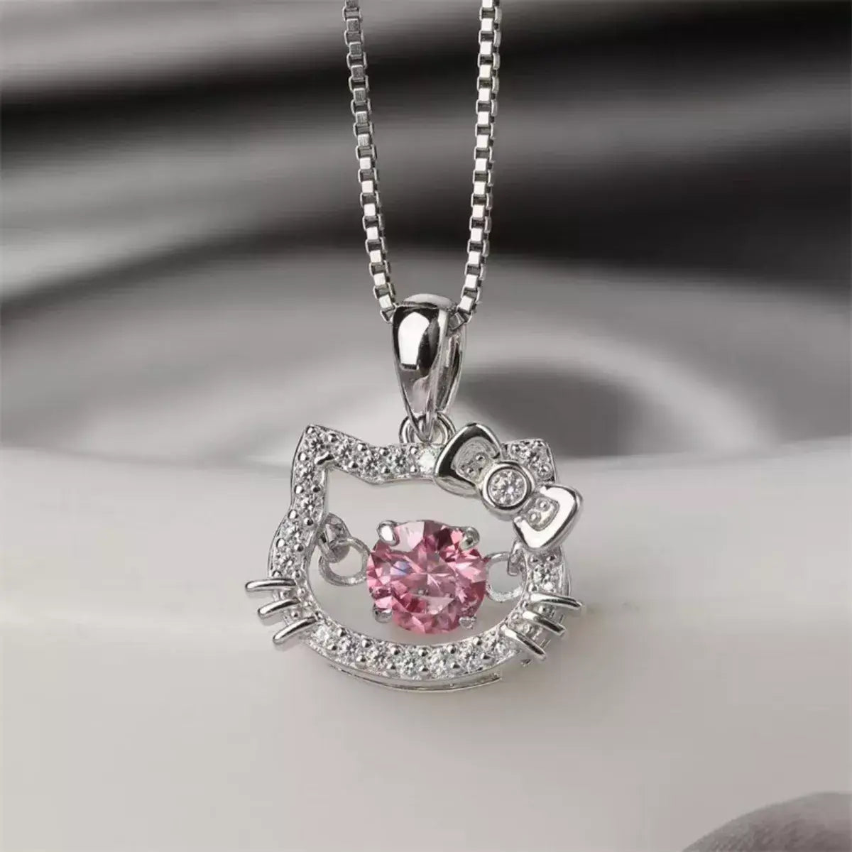 2 Carat Moissanite 925 Sterling Pendant Silver - Trendsi - Flyclothing LLC