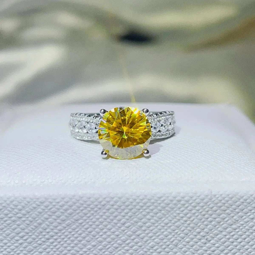 3 Carat Moissanite 925 Sterling Silver Ring - Trendsi - Flyclothing LLC