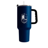 State University of New York at Geneseo 40oz Flipside Powder Coat Tumbler - Logo Brands - Flyclothing LLC