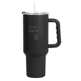 State University of New York at Geneseo 40oz Black Tonal Powder Coat Tumbler - Logo Brands - Flyclothing LLC