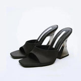 Open Toe High Heel Sandals - Trendsi