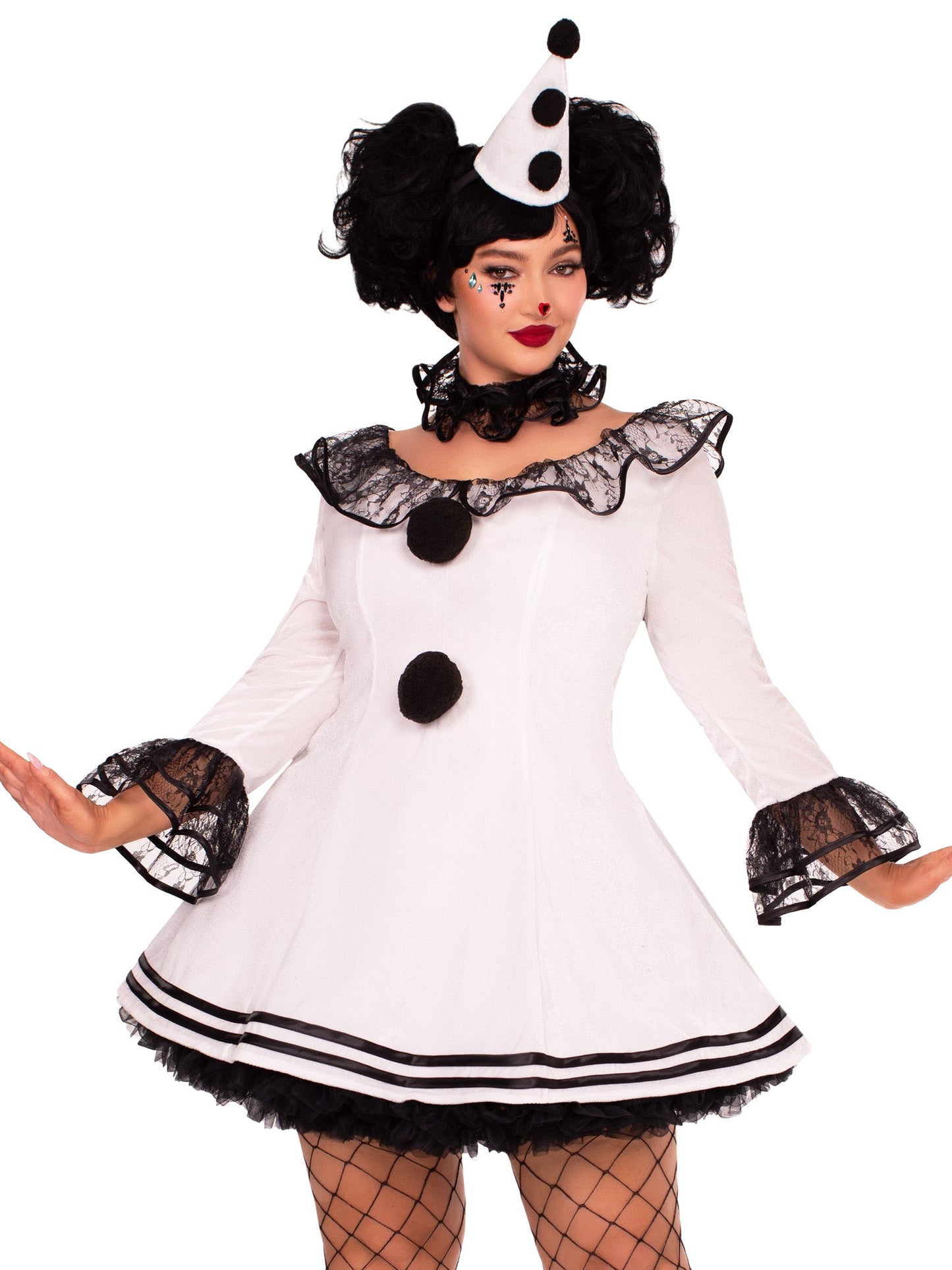 Pierrot Clown Costume