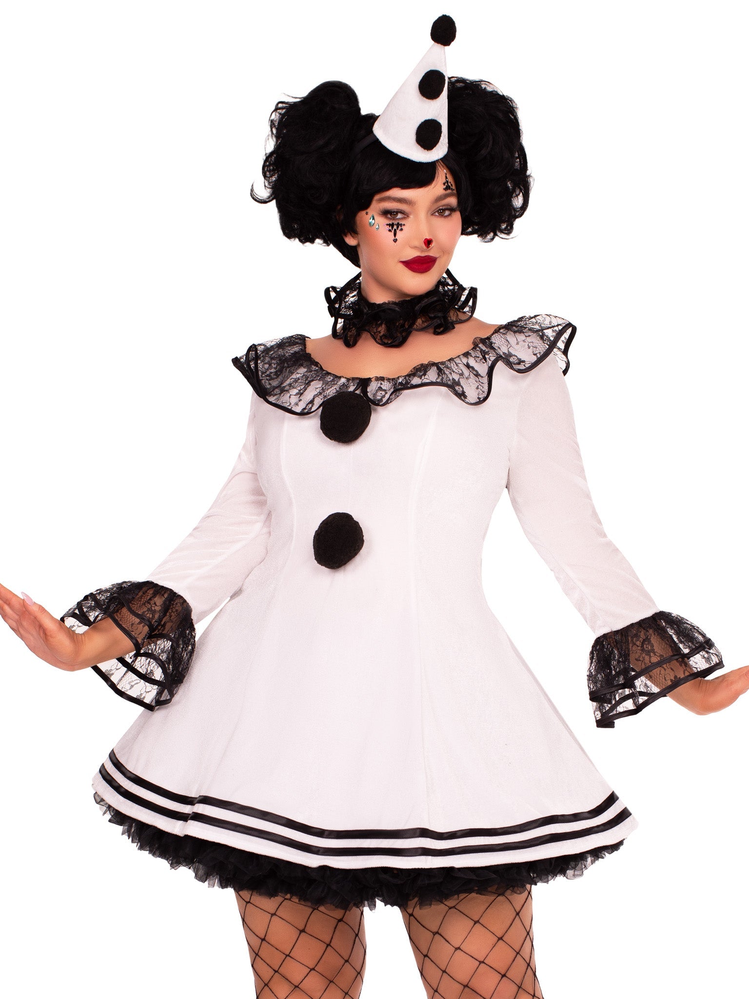 Pierrot Clown Costume