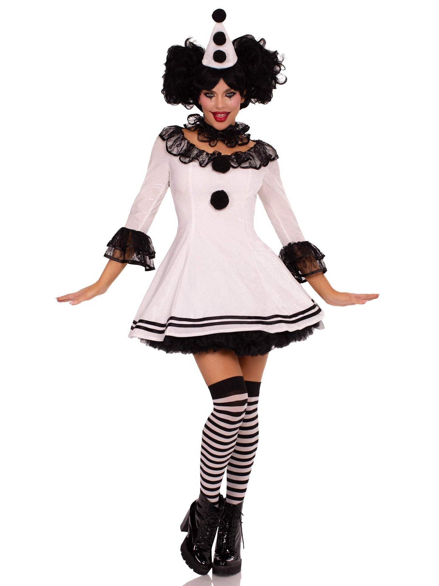 Pierrot Clown Costume