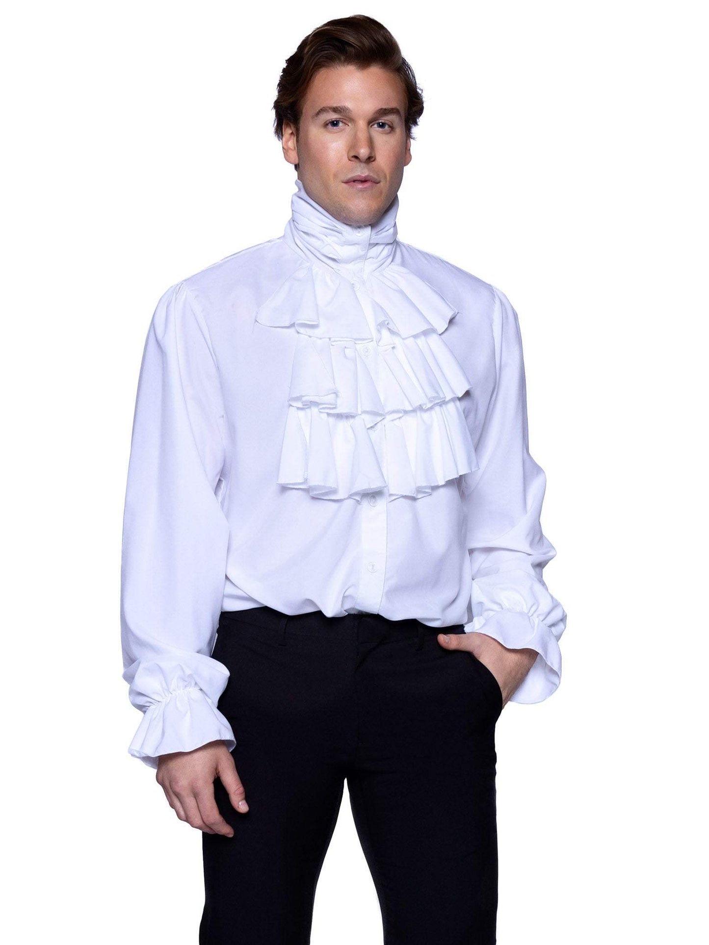 Men's Ruffle Front Costume Shirt