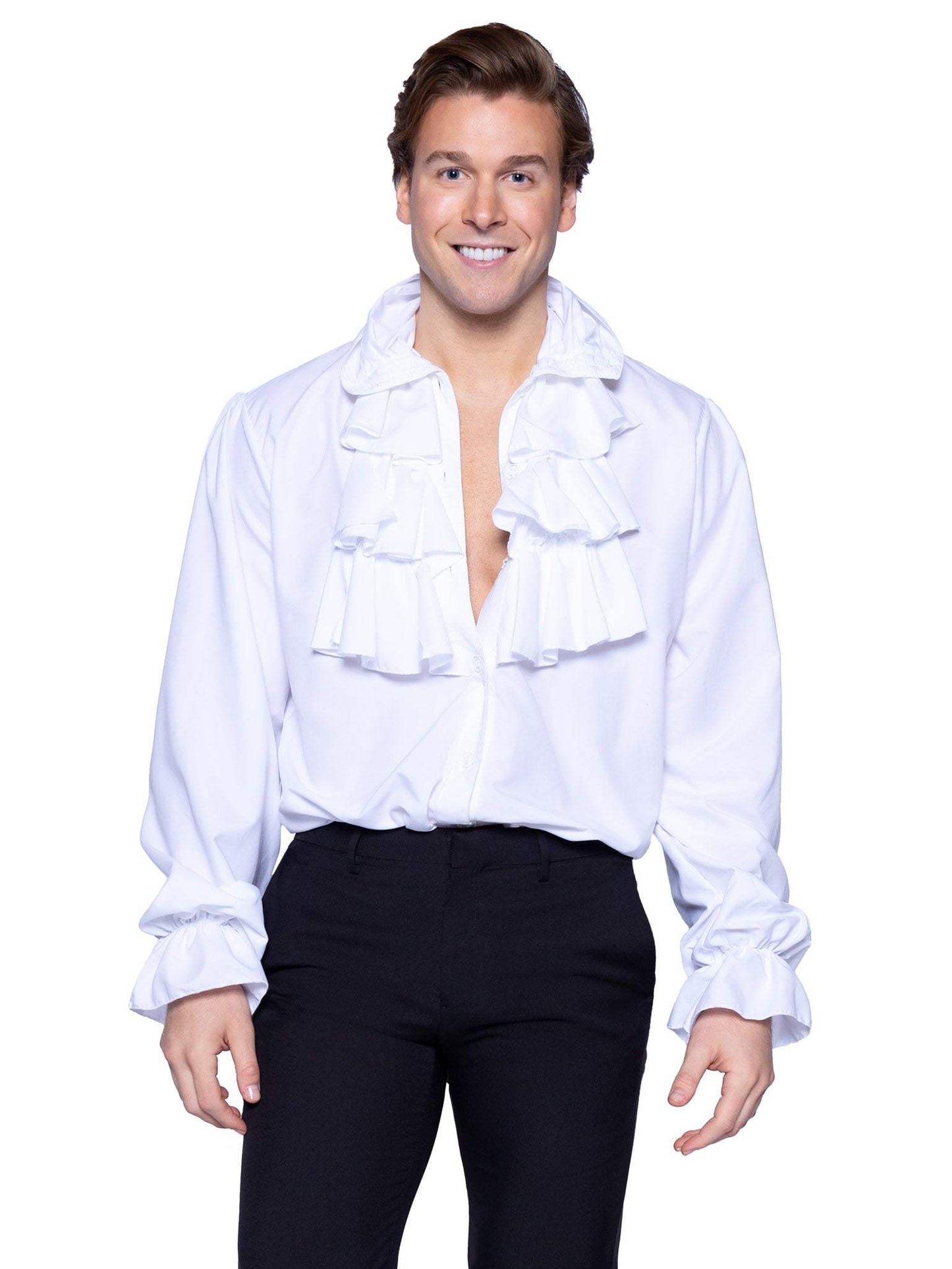 Men's Ruffle Front Costume Shirt