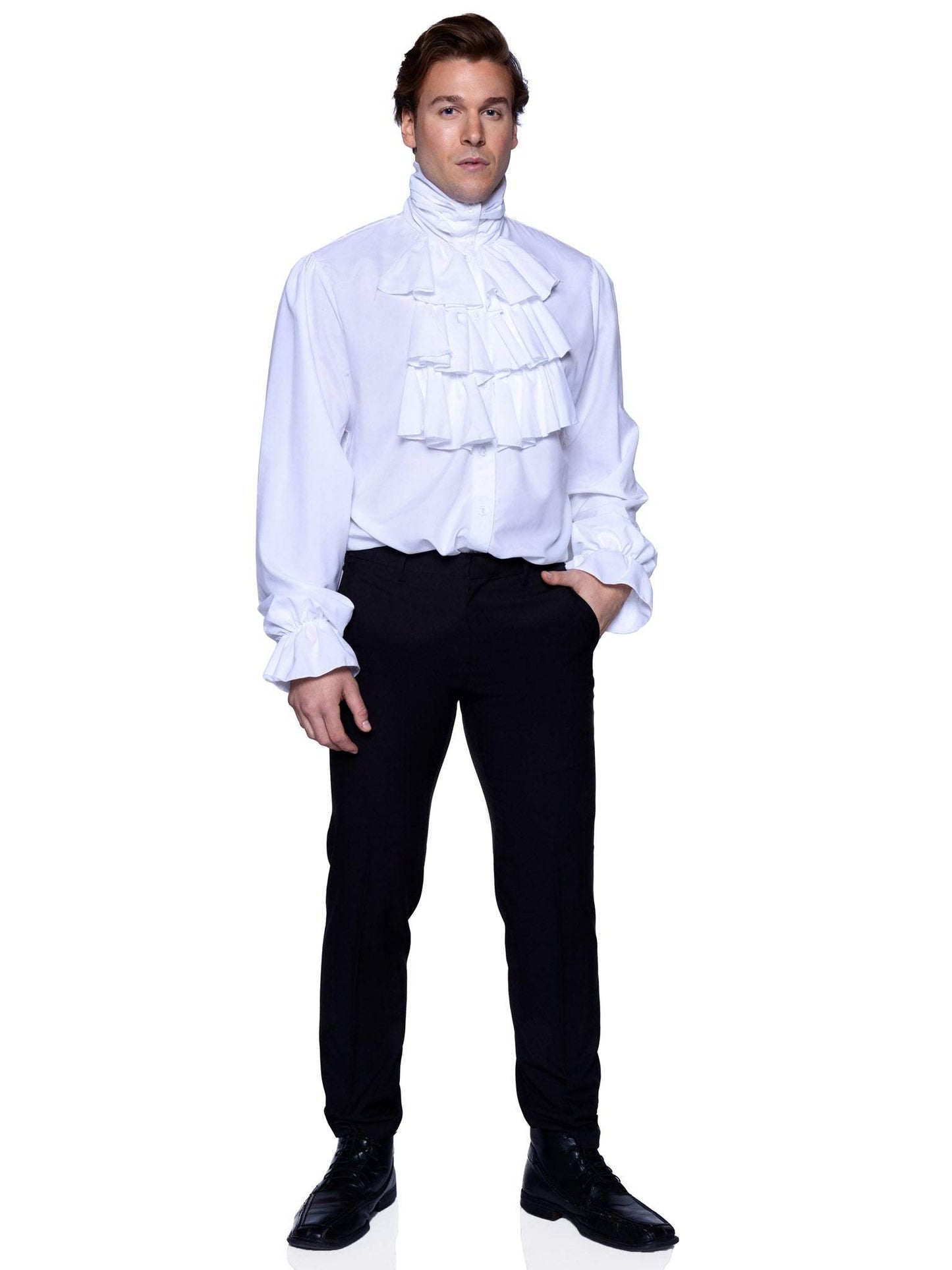 Men's Ruffle Front Costume Shirt