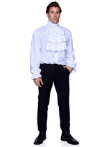 Men's Ruffle Front Costume Shirt