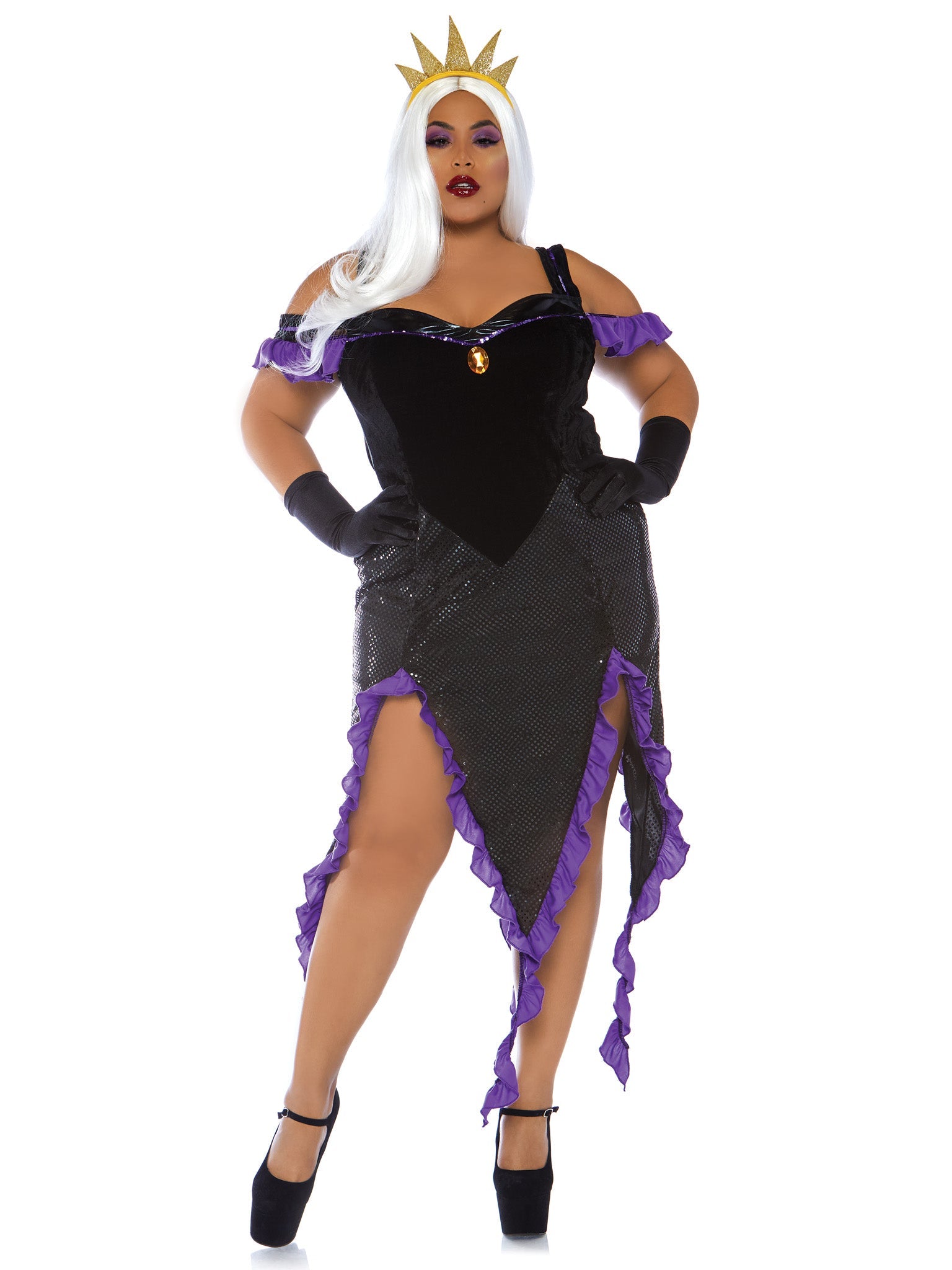 Plus Sultry Sea Witch Costume