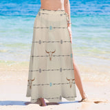 Baha Ranch Barbed Wire Swim Beach Skirt Coverup - Baha Ranch Western Wear - Flyclothing LLC