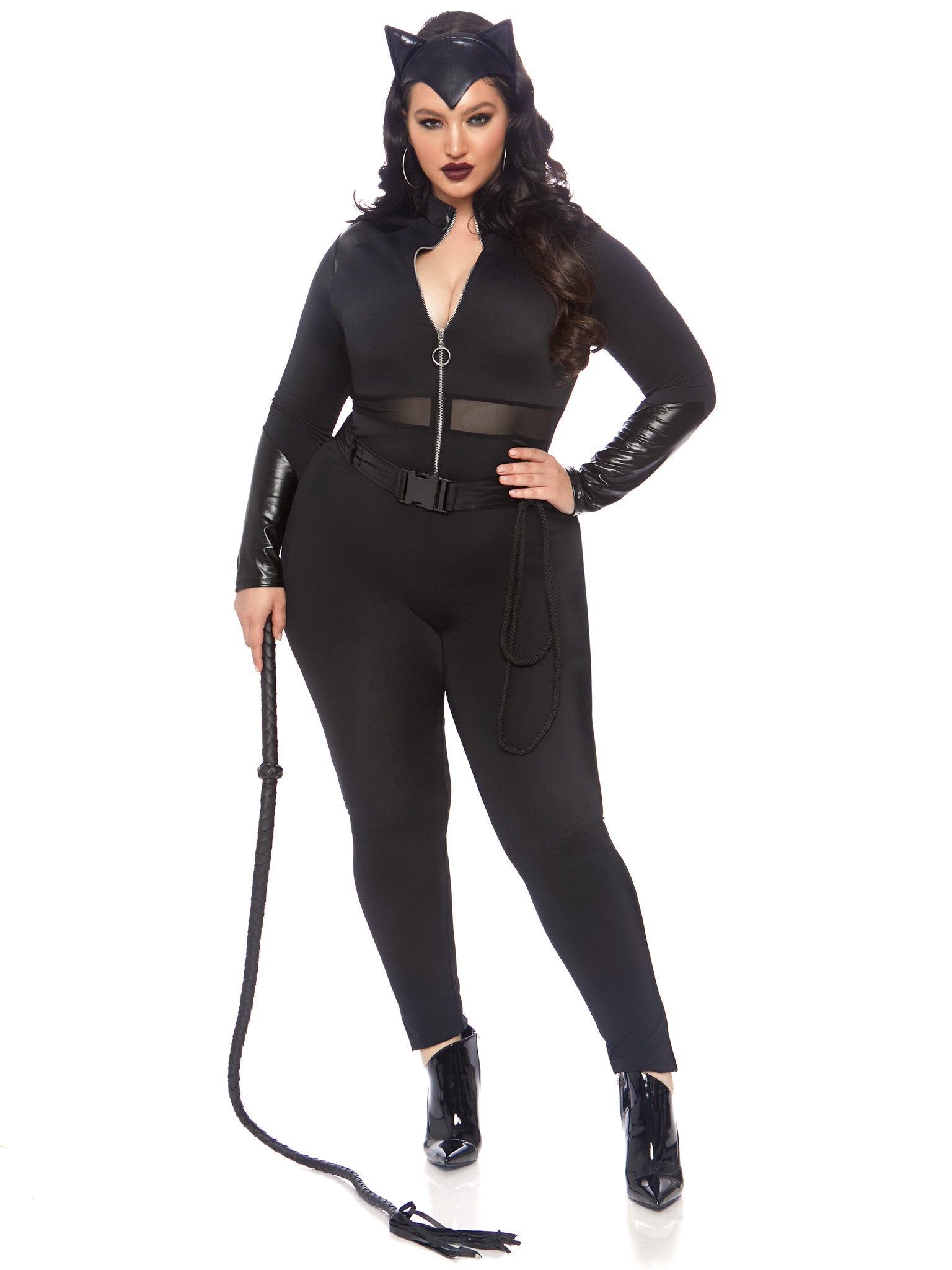 Plus Sultry Supervillain Costume