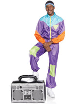 Men's Track Suit 80s Costume