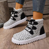 Lace Up Ankle Boots - Trendsi - Flyclothing LLC