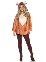 Fawn Poncho Animal Costume With Hood
