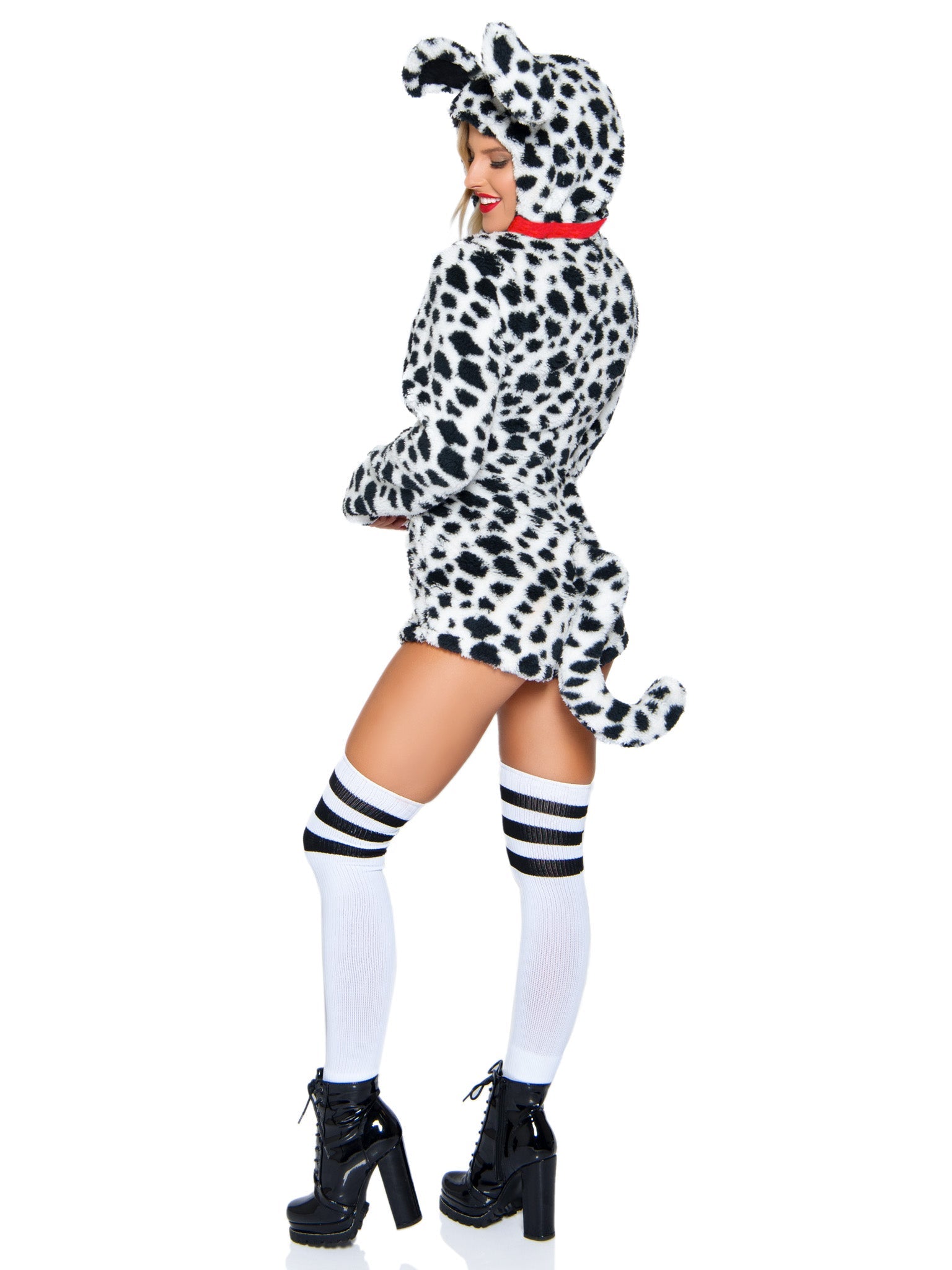 Darling Dalmatian Ultra Soft Romper With Hood