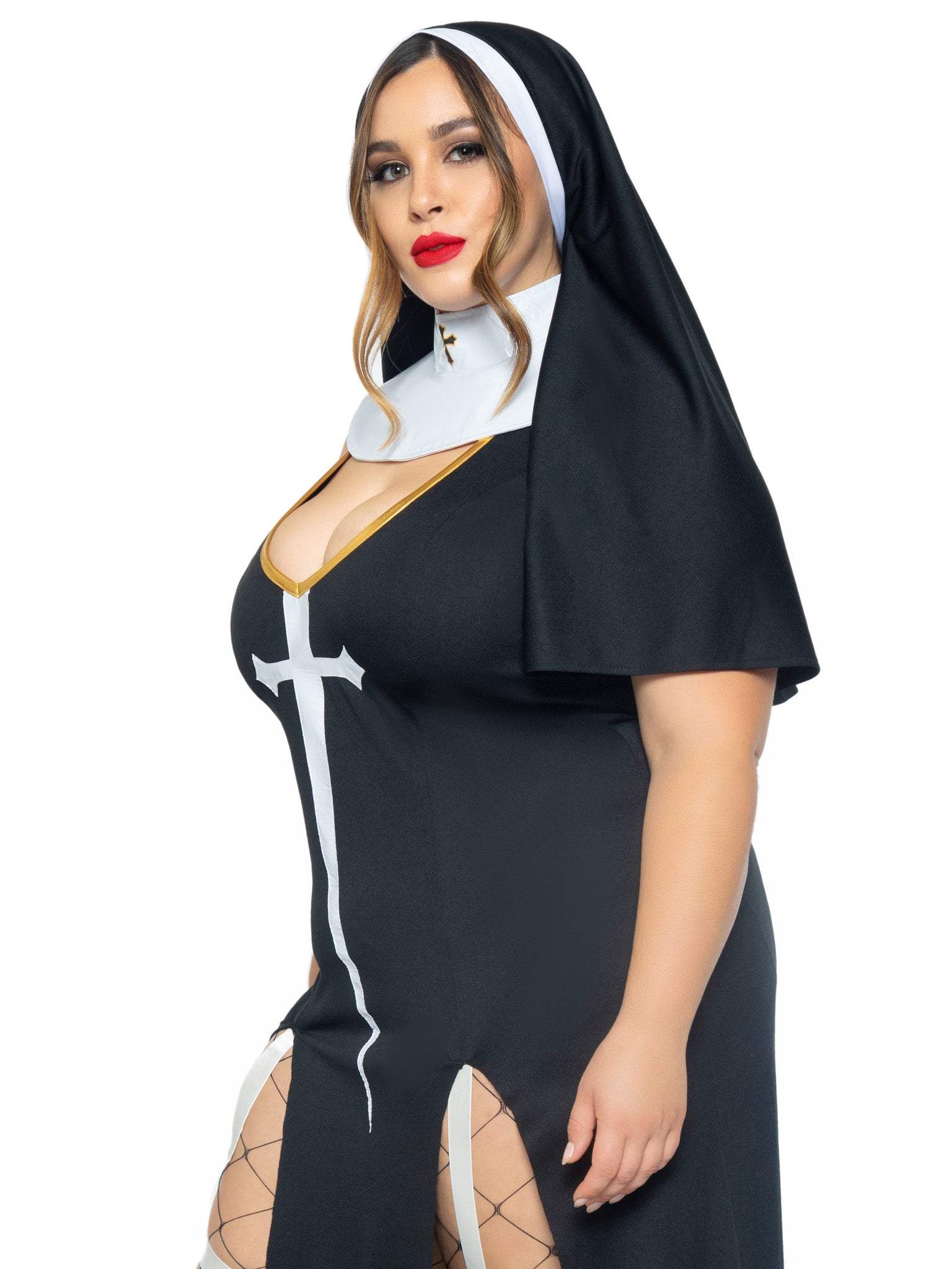 Sultry Sinner Nun Costume