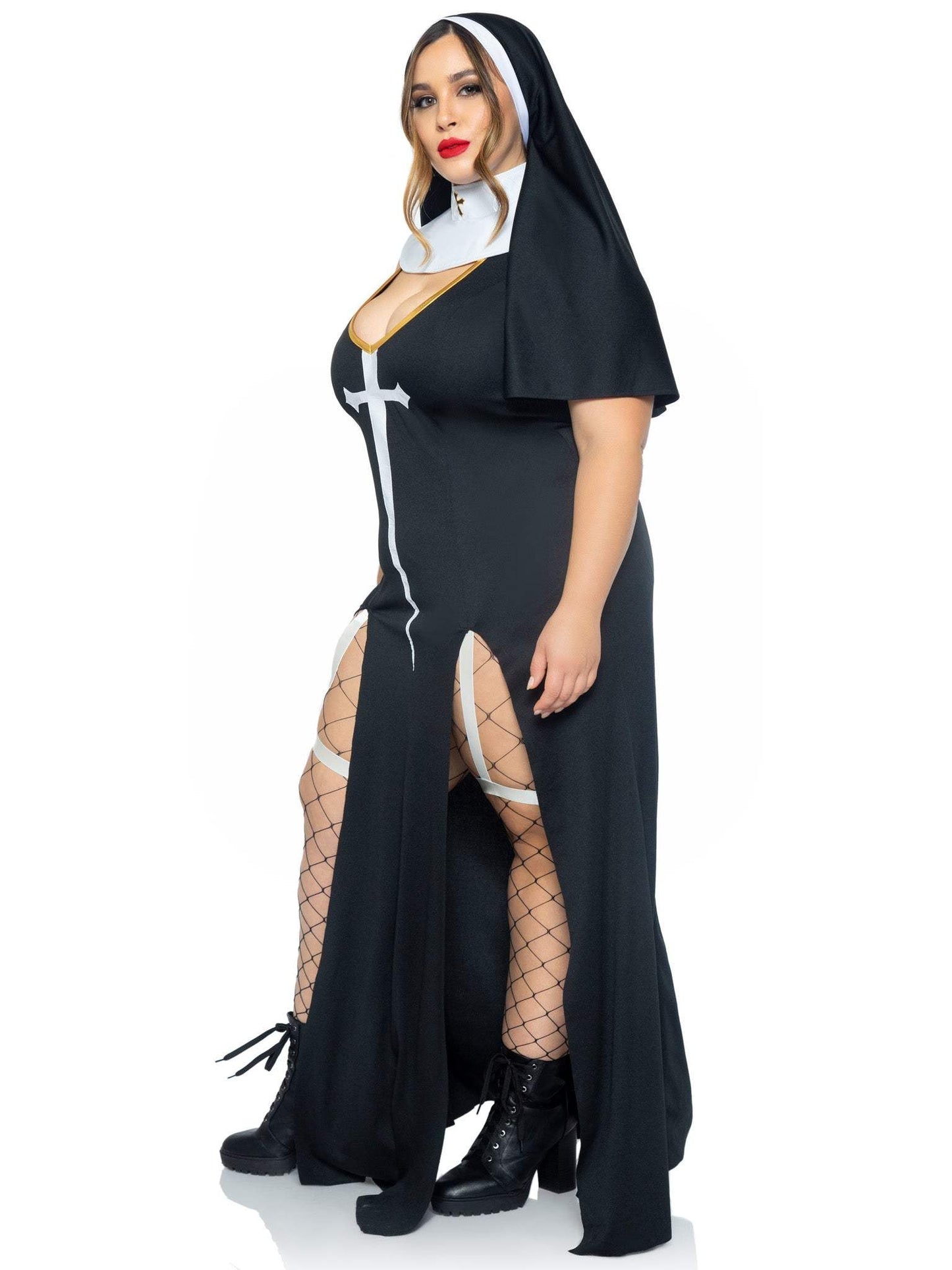 Sultry Sinner Nun Costume