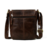 Brown Leather Crossbody Bag - Classy Leather Bags - Flyclothing LLC
