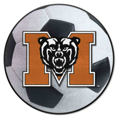 Mercer Bears Soccer Ball Rug - 27in. Diameter - Mercer