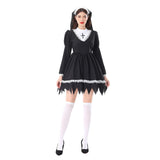 Halloween Vampire Dark Gothic Ghost Dress For Women