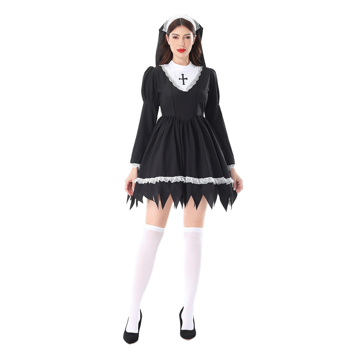 Halloween Vampire Dark Gothic Ghost Dress For Women