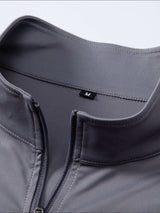 Men's Sun Protection Long Sleeve Half-Zip T-Shirt - Trendsi - Flyclothing LLC