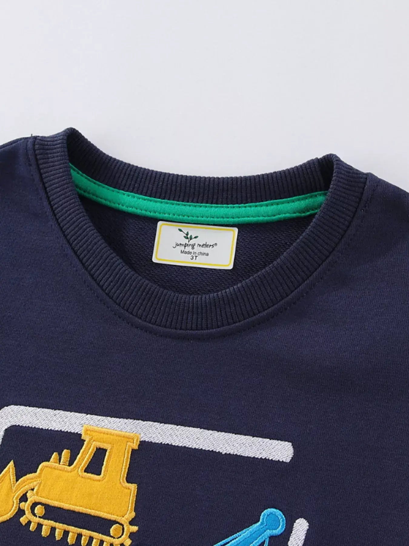 Children's Construction Vehicle Crew Neck Sweatshirt - Trendsi - Flyclothing LLC