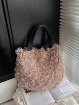 Lightweight Fluffy Handbag - Trendsi - Flyclothing LLC