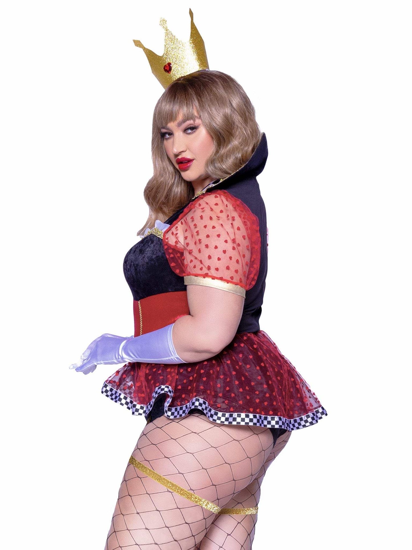 Plus Ravishing Red Queen Costume